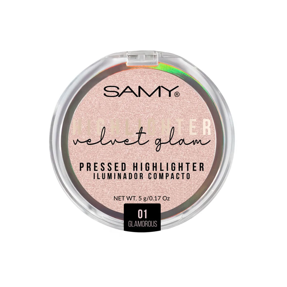 Iluminador Compacto Samy Velvet Glam 5.9gr