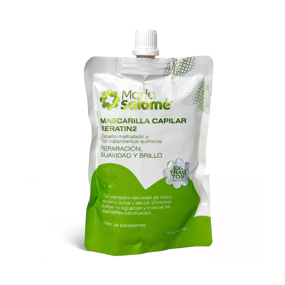 Mascarilla Capilar María Salomé Keratin2 120gr