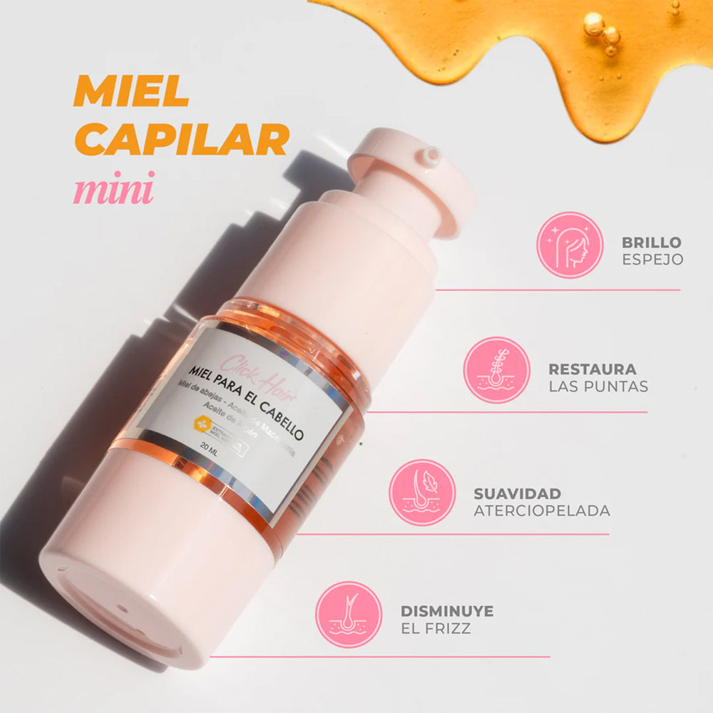 Miel para el Cabello Click Hair x20ml