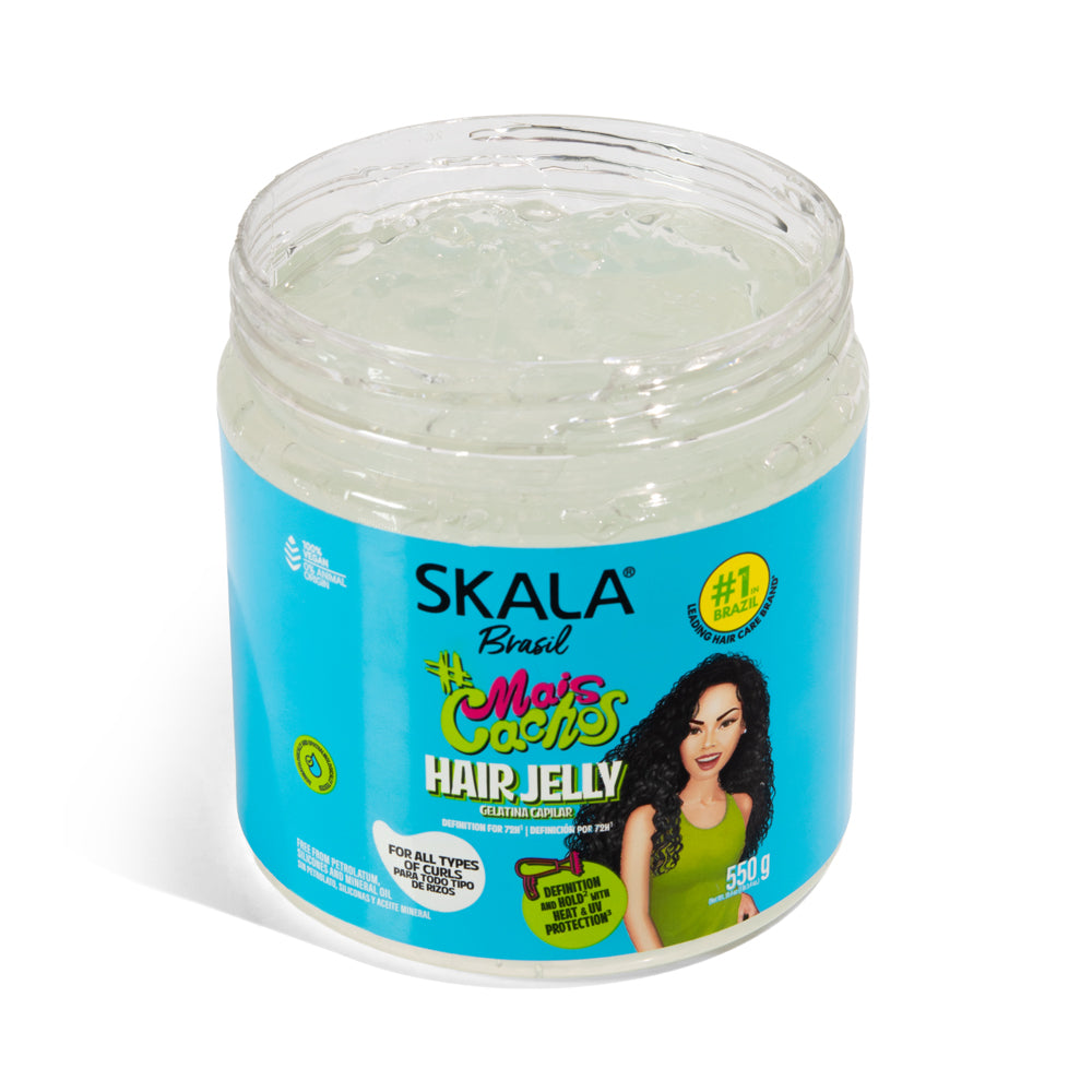 Gel Capilar Skala Mais Cachos Hair Jelly Gelatina 550g