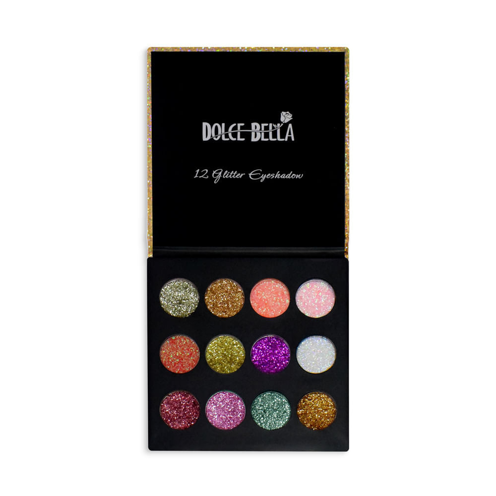 Paleta de Sombras Dolce Bella Escarchadas