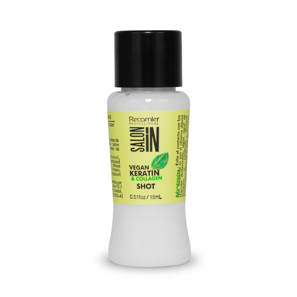 Ampolleta Recamier Vegan Keratin Salon In x15ml
