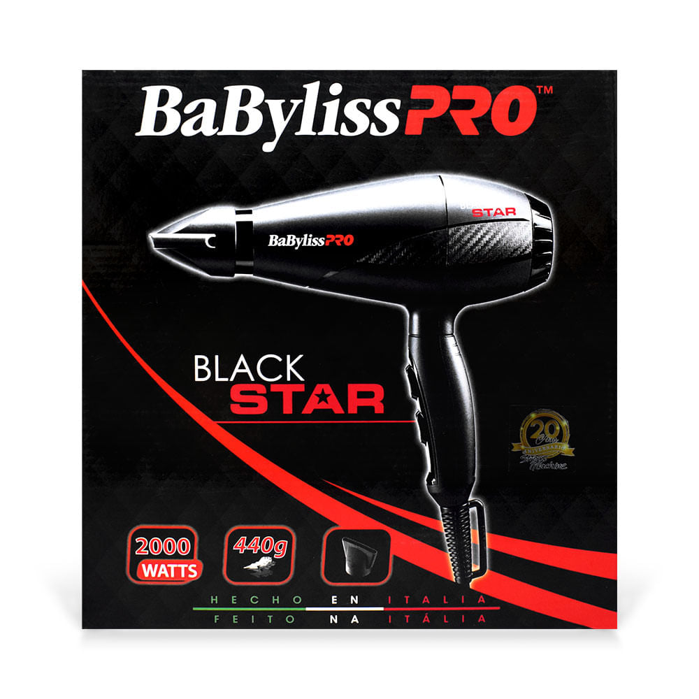 Secador-Babyliss-Pro-Black-Star