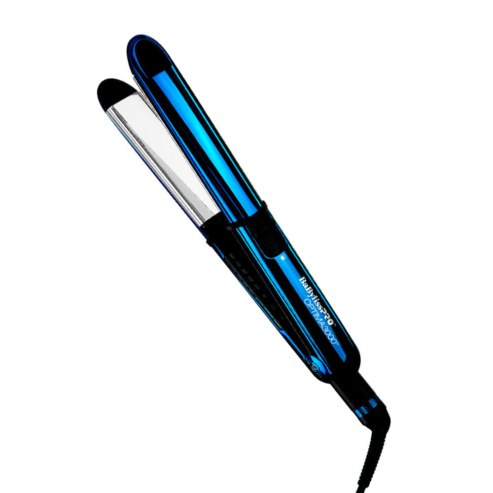 Plancha alisadora Babyliss Optima 3000 Azul Cobalto Nano Titanium