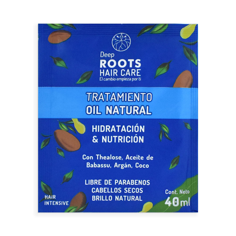 Tratamiento Capilar Deep Roots Oil Natural