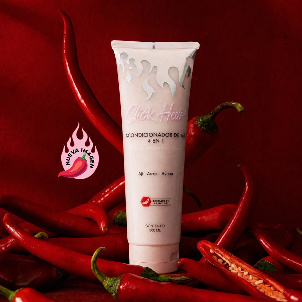 Acondicionador de aji 4 en 1 Click Hair Crecimiento extremo 300ml