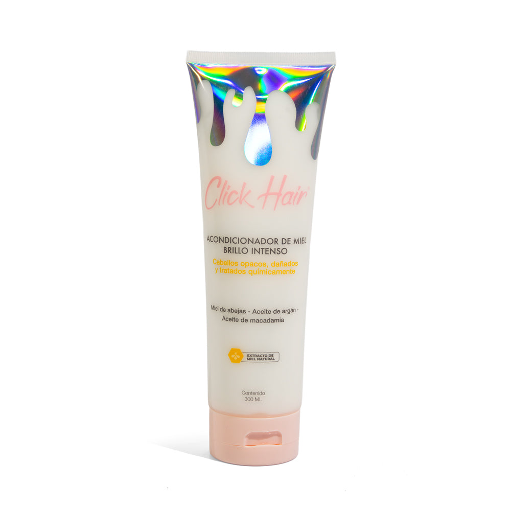 Acondicionador De Miel Brillo Intenso Click Hair 300ml