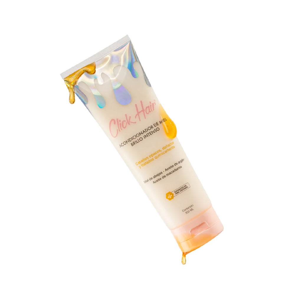 Acondicionador De Miel Brillo Intenso Click Hair 300ml