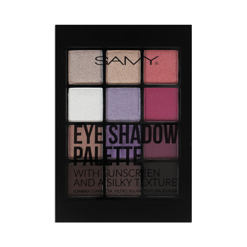 Sombras Compactas Samy 6 Ming Garden x9,5g