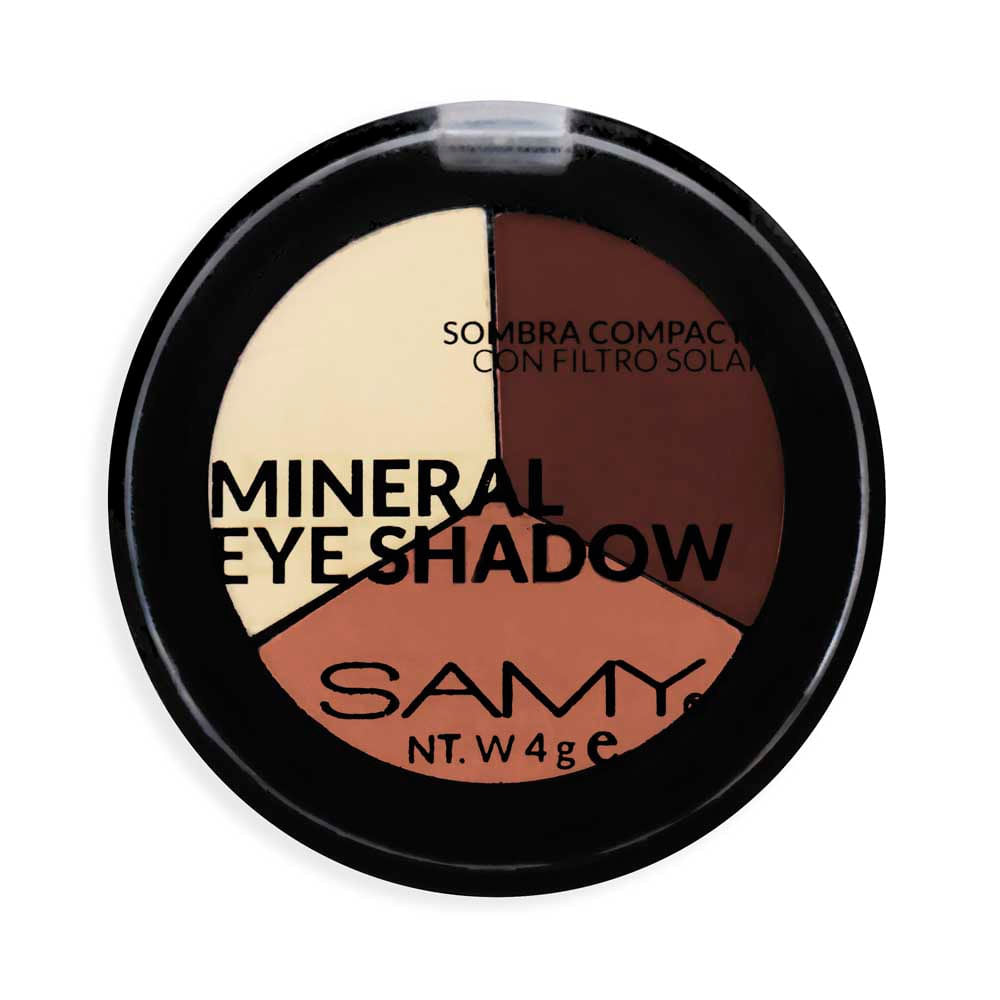 Trío Sombra Mineral Samy Caramel Chic x4g