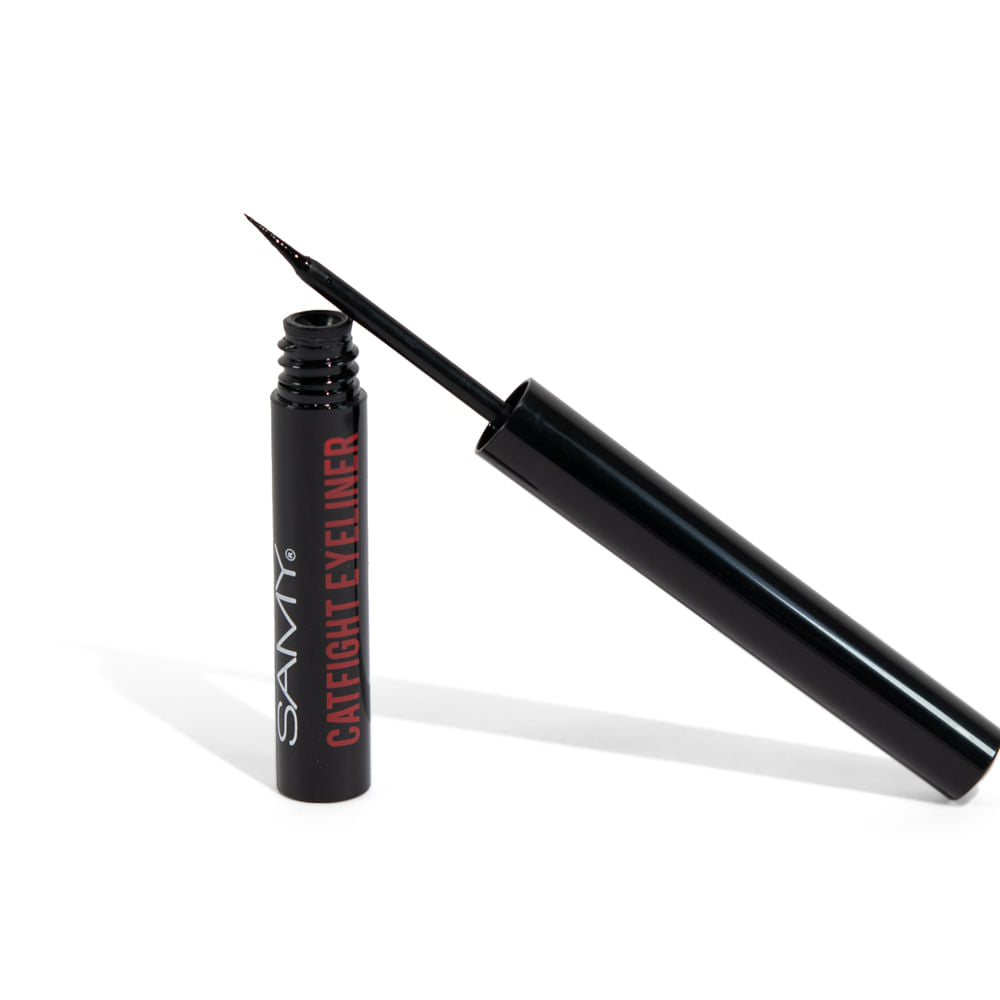 Delineador de Ojos Samy Catfight Negro x2ml