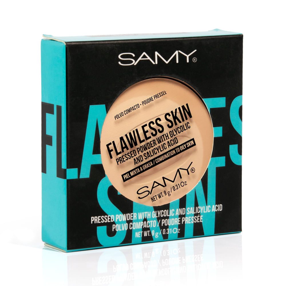 Polvo Compacto Piel Mixta A Grasa Samy 9 g