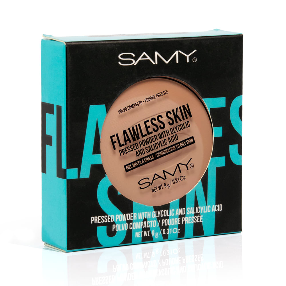 Polvo Compacto Piel Mixta A Grasa Samy 9 g