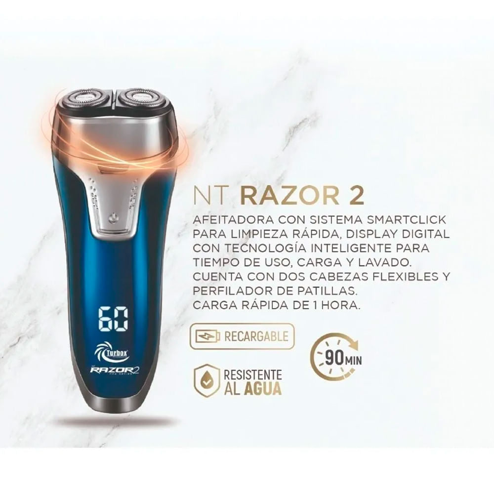 3319487-Newturbox-Maquinilla-Nt-Razor-2-Afeitado-2