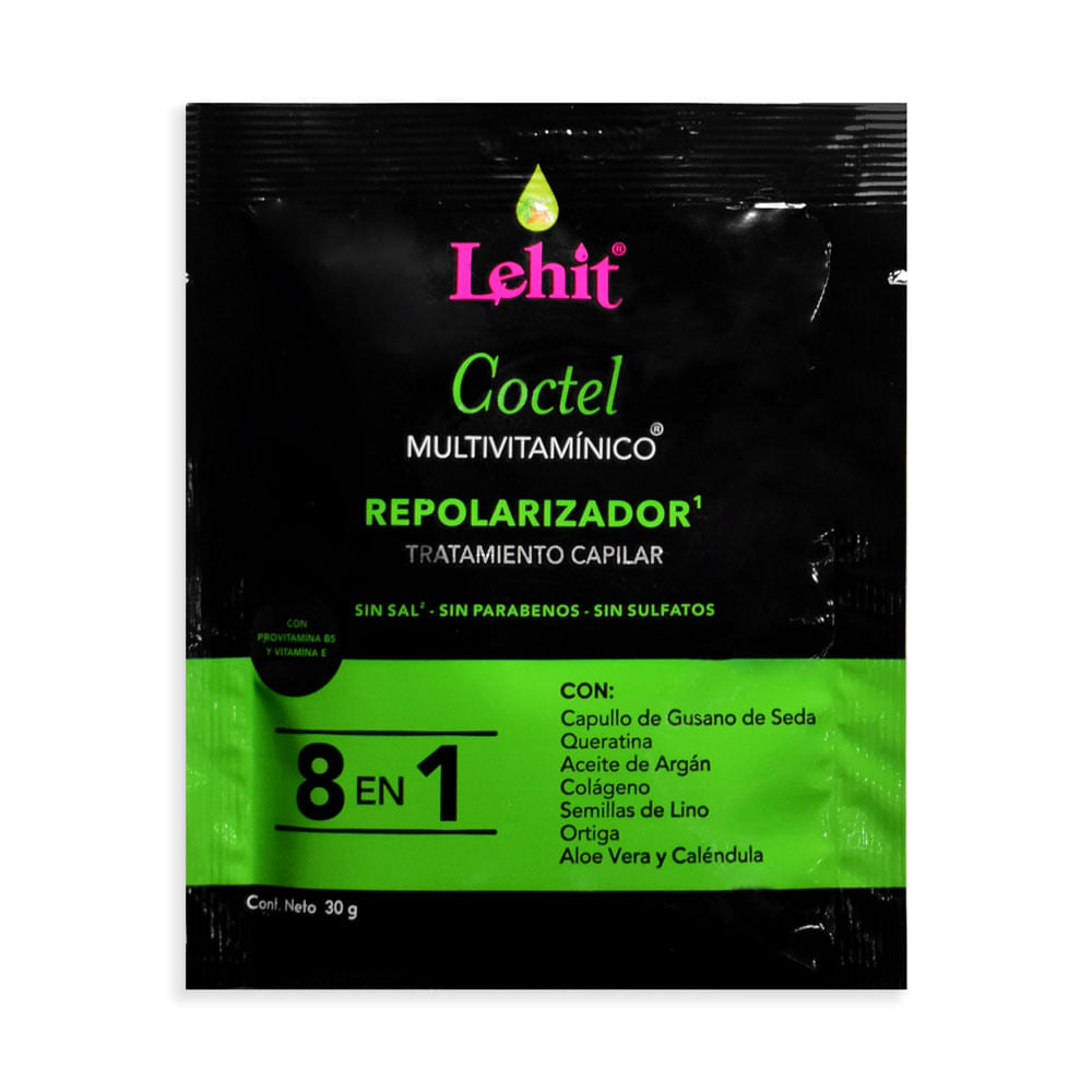 Repolarizador Capilar Lehit 8 en 1 Multivitamínico