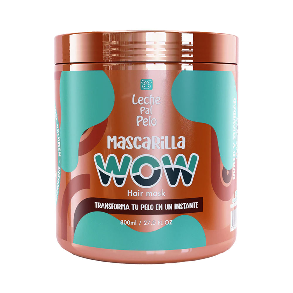 Mascarilla capilar Wow x800ml Leche Pal Pelo