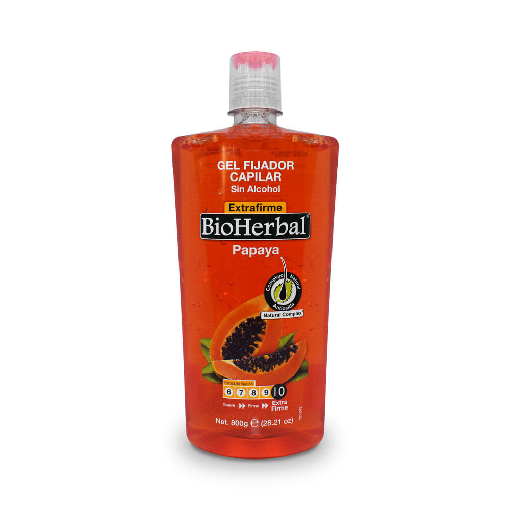 Gel Fijador Capilar BioHerbal Papaya