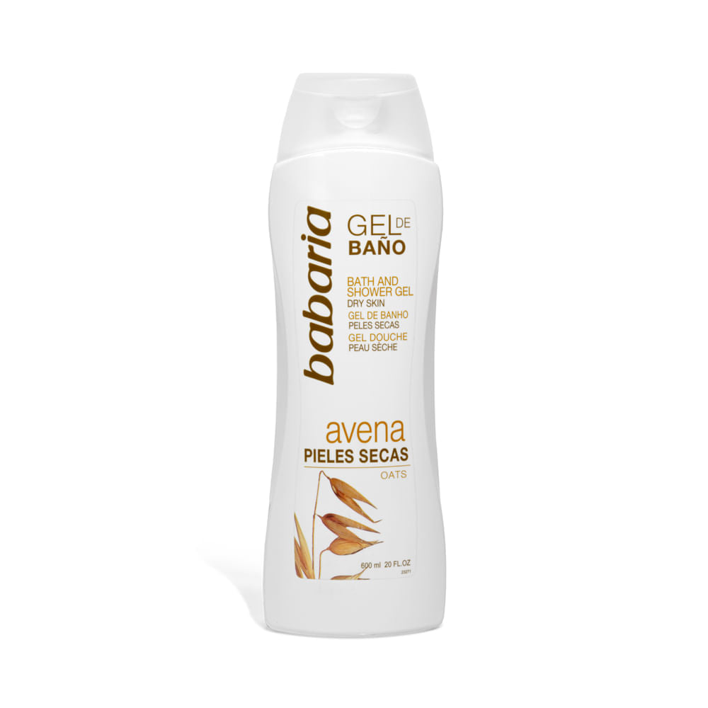 Gel de Baño Babaria Avena Pieles Secas x600ml