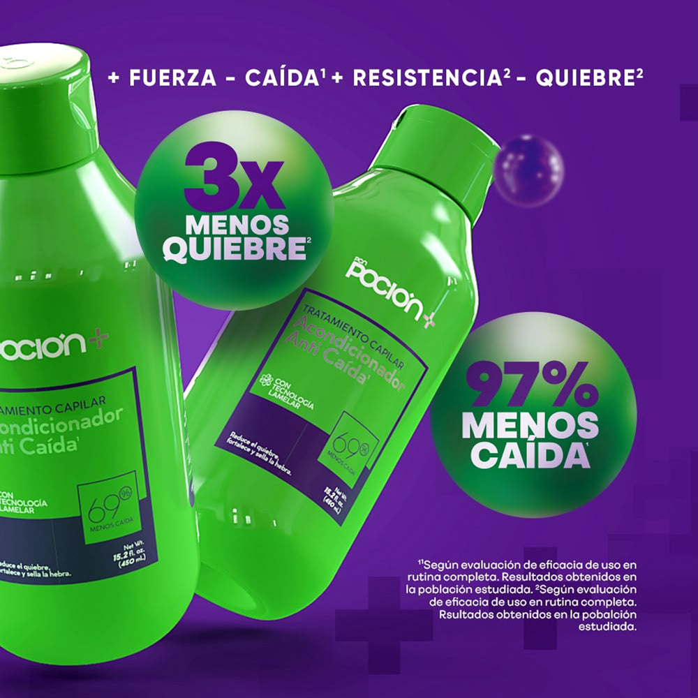 Acondicionador Crecimiento y Anti Caída Pocion 450ml
