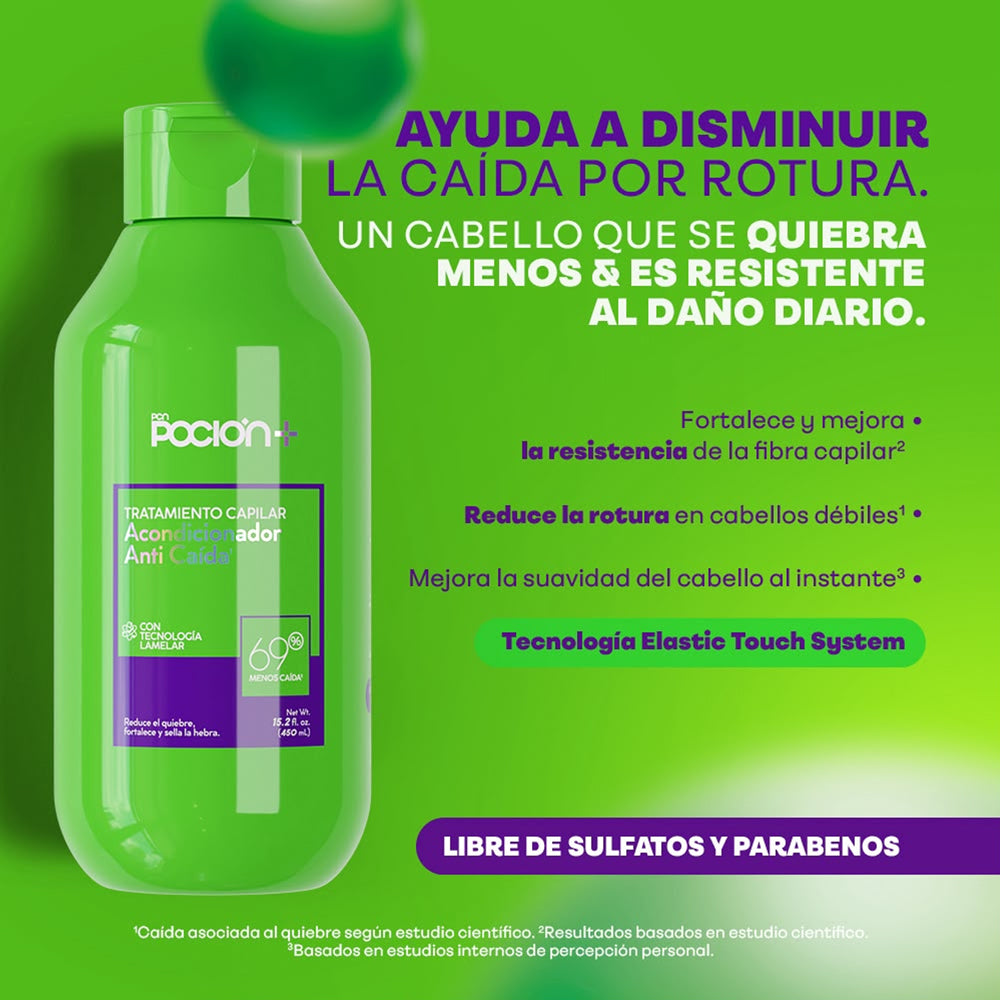 Acondicionador Crecimiento y Anti Caída Pocion 450ml