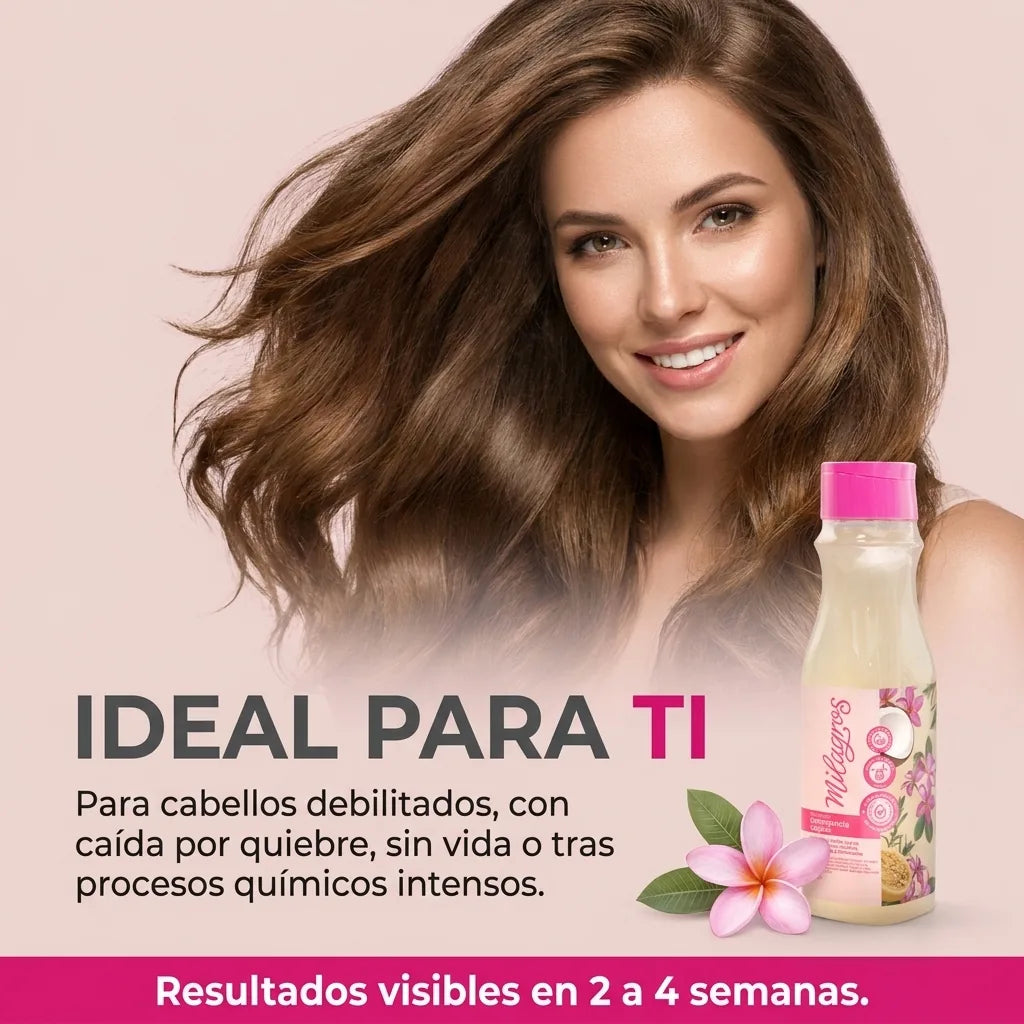 Shampoo Emergencia Capilar x500ml Milagros