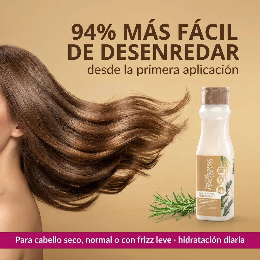 Acondicionador Milagro Herbal Milagros x450ml