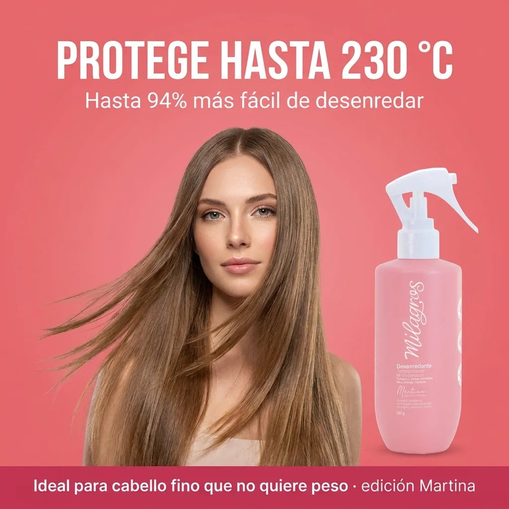Desenredante termoprotector Martina Milagros x250g