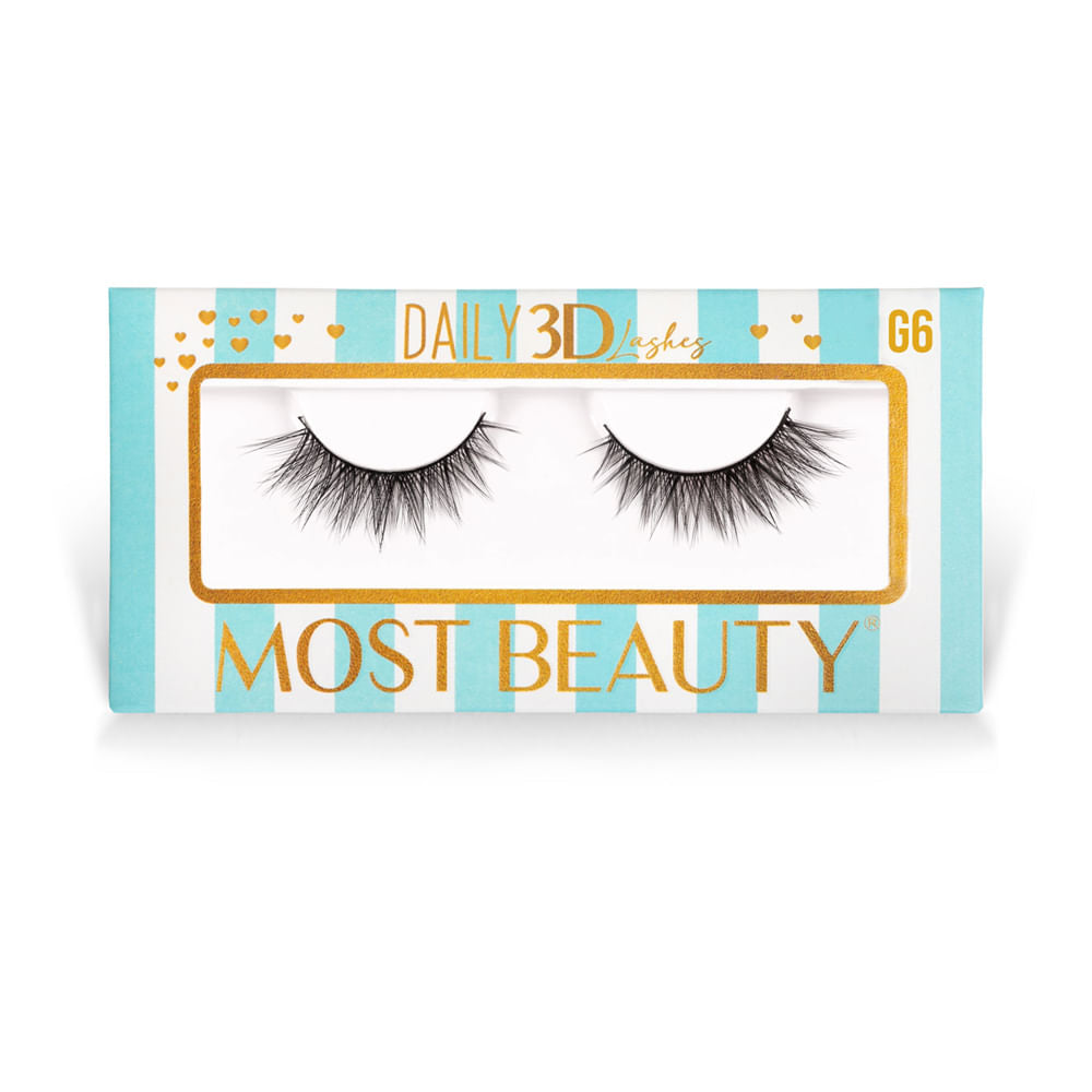 Pestañas Enteras Most Beauty G6 Daily 3D Lashes
