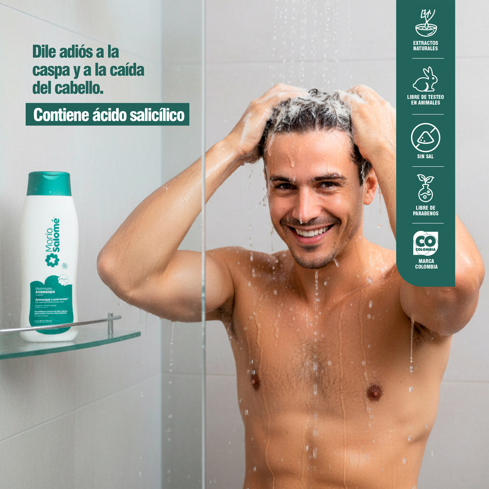 Shampoo María Salomé Control Caspa x400ml
