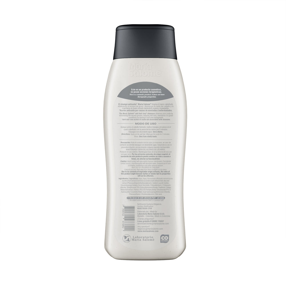 Shampoo María Salomé 2 en 1 x400ml
