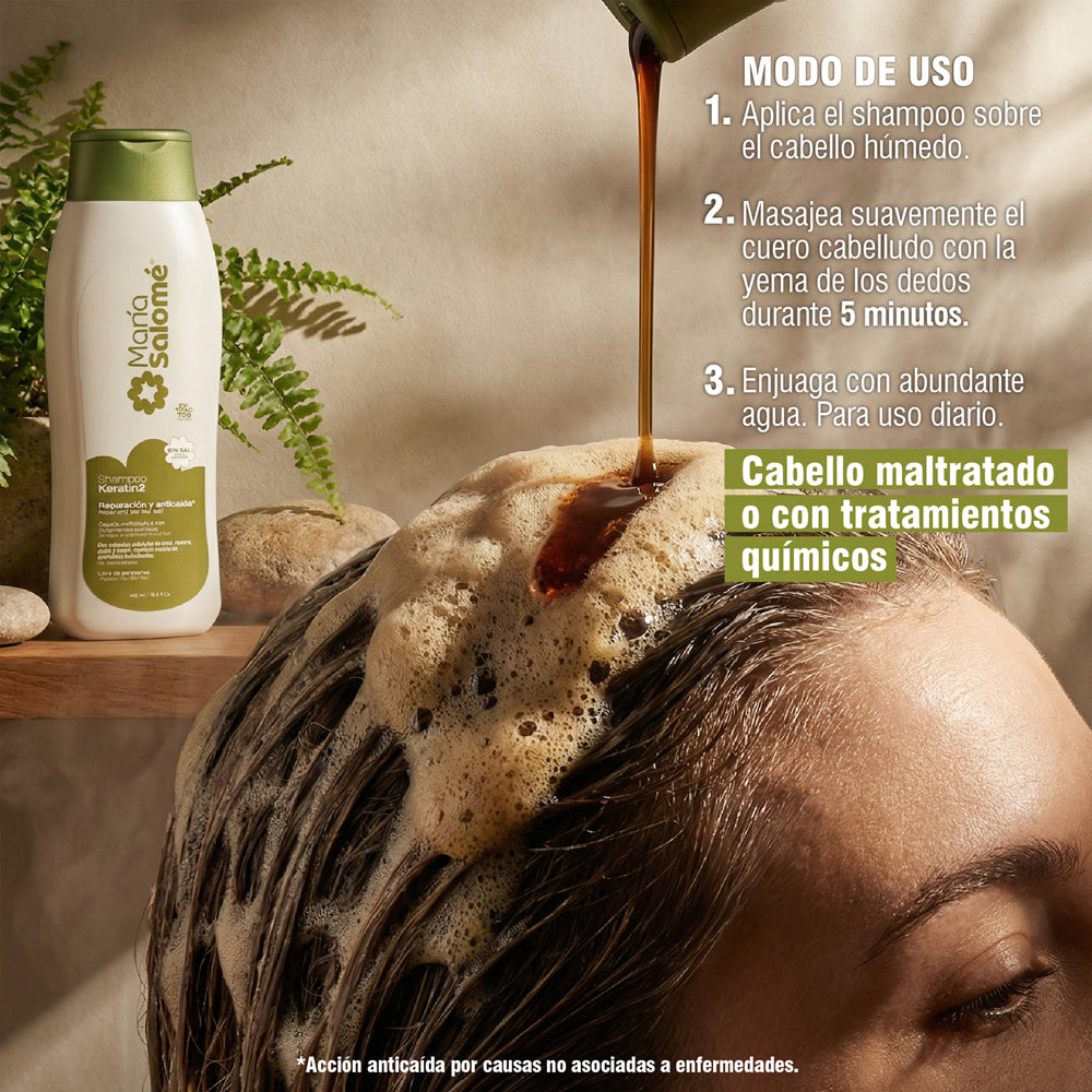 Shampoo María Salomé x400ml