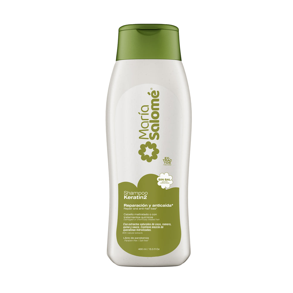 Shampoo María Salomé Keratin2 x400ml