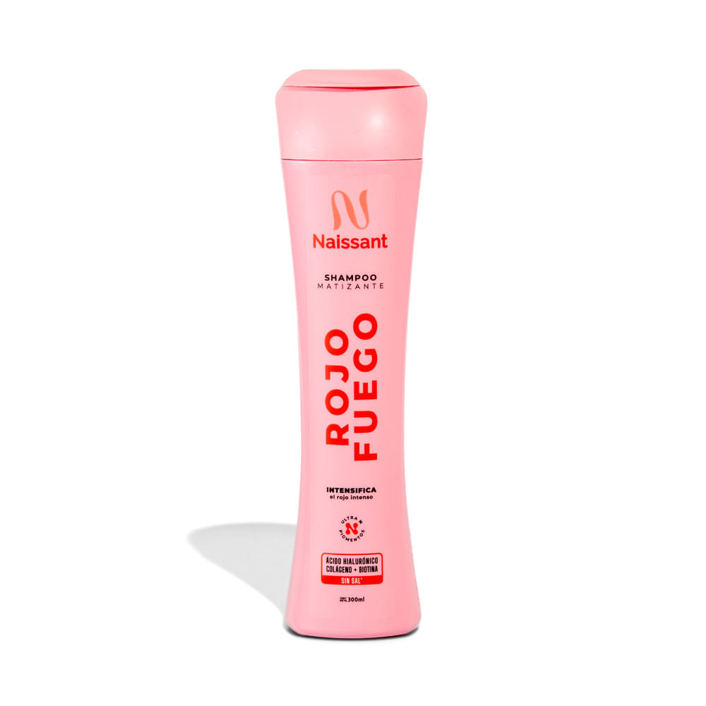 Shampoo Matizante Naissant Rojo Fuego x300ml