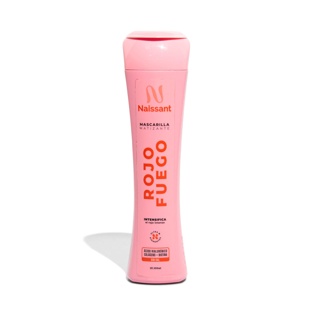 Mascarilla Capilar Matizante Naissant Rojo Fuego