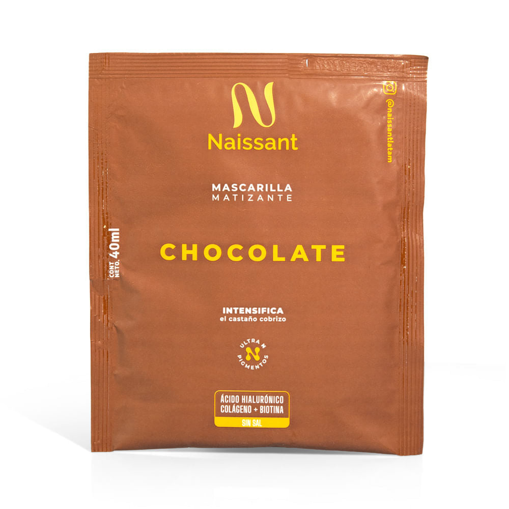Mascarilla Capilar Matizante Naissant Chocolate