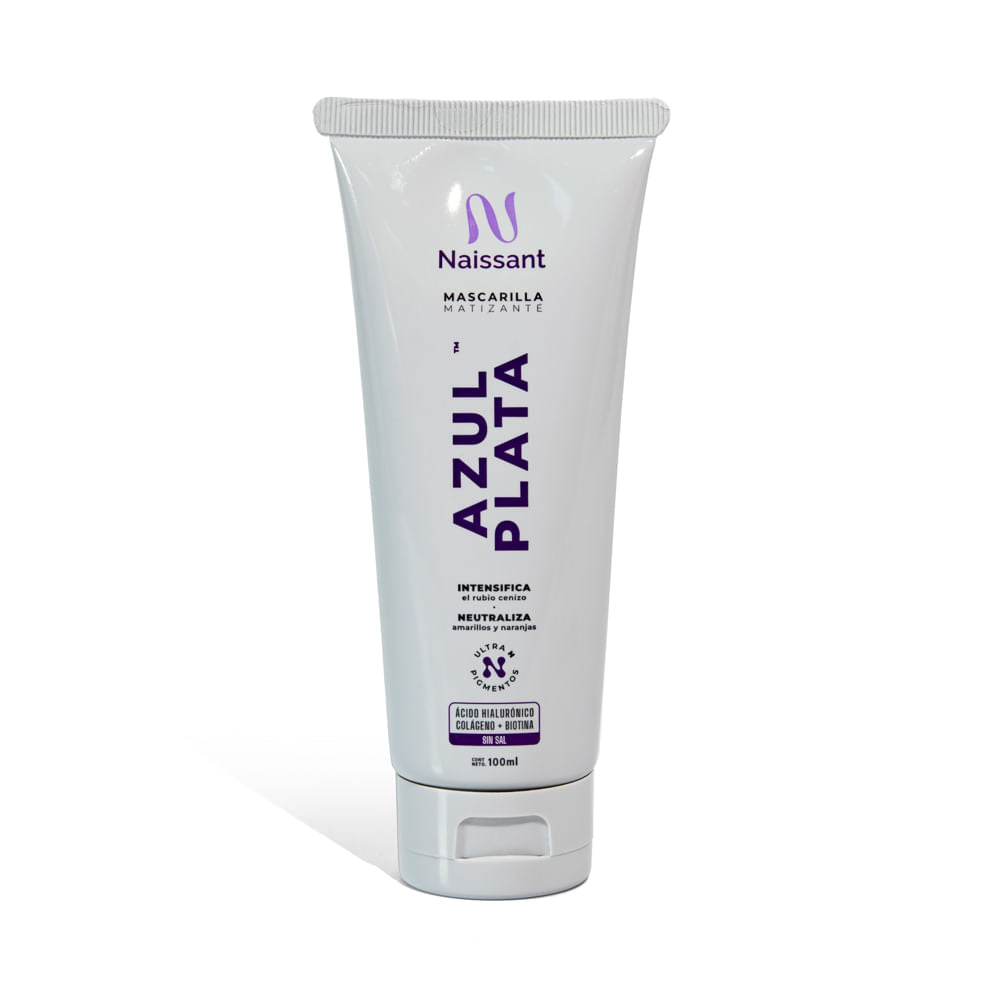 Mascarilla Matizante Naissant Azul Plata 100ml