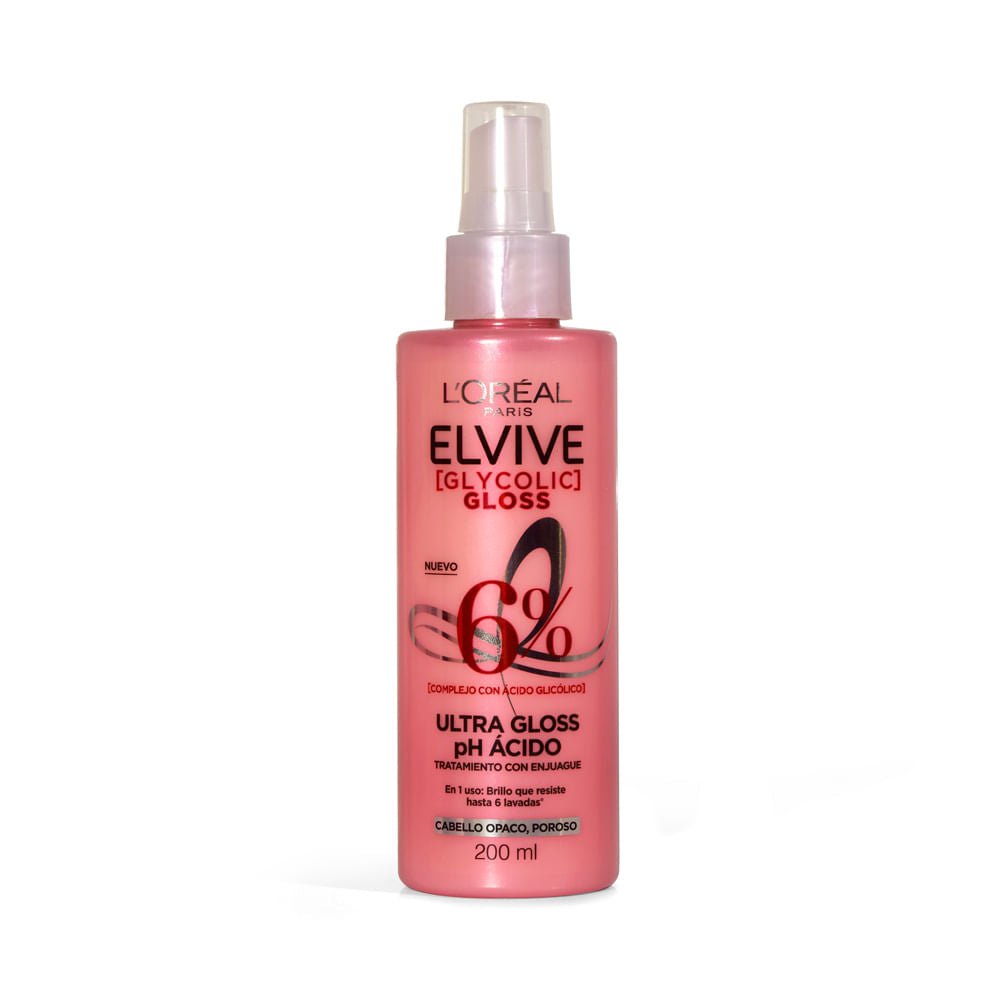 Tratamiento Capilar Elvive Glycolic Gloss 200ml