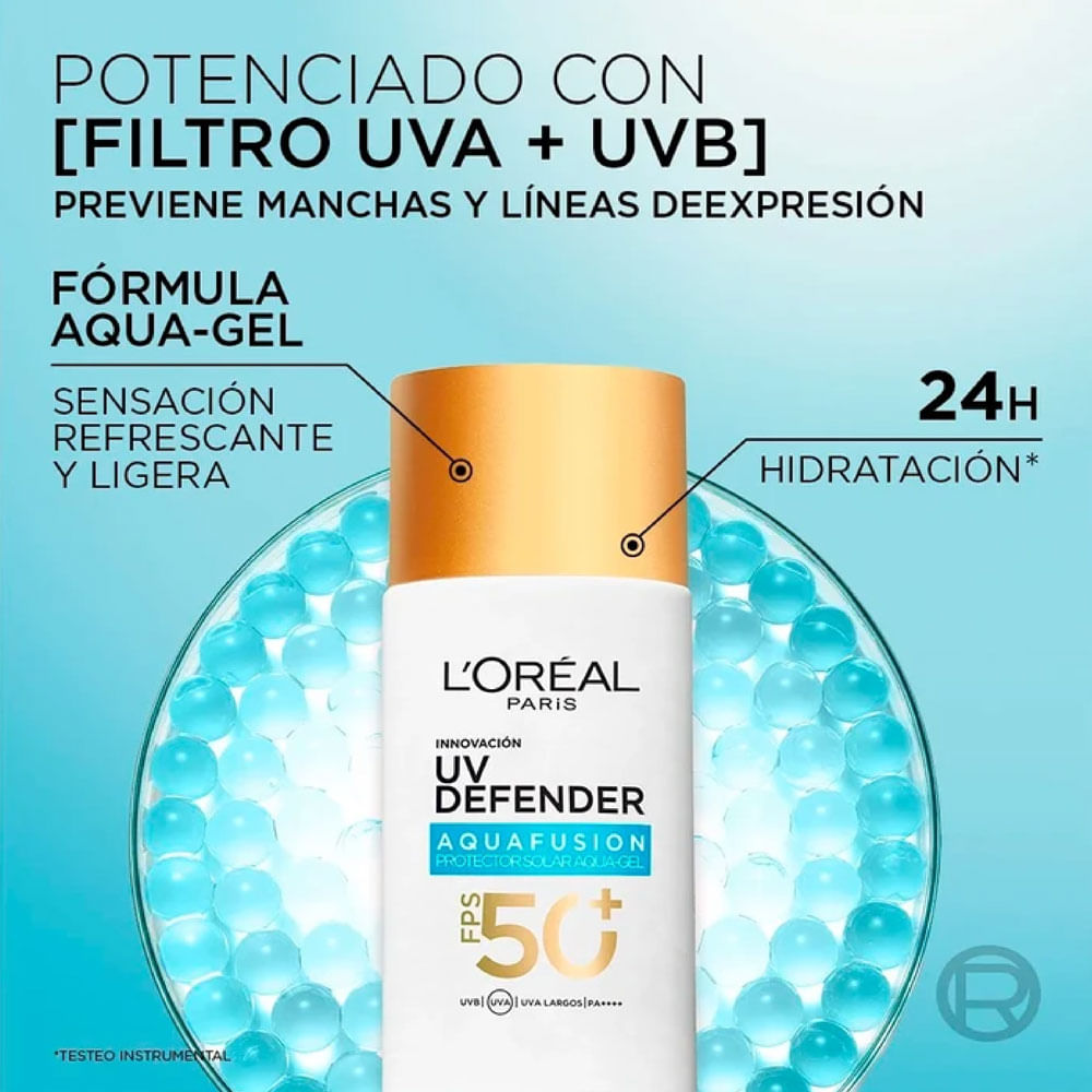 6393000-Protector-Solar-L-Oreal-UV-Defender-FPS50--Aqua-Fusion-2