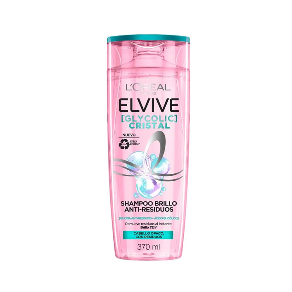 Shampoo Glycolic Cristal x370ml Elvive