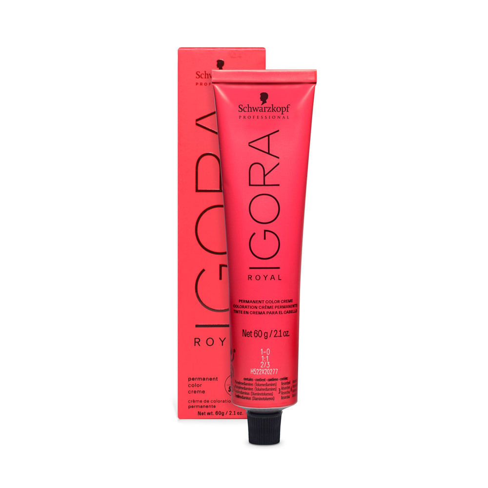 Tinte con Amoníaco Igora Royal Gama Rojos