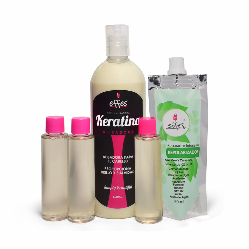 Crema Alisadora Effes Keratina Progresiva