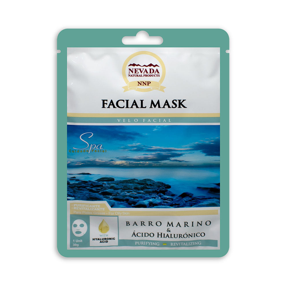 Mascarilla Facial Velo Nevada Barro Marino x30g