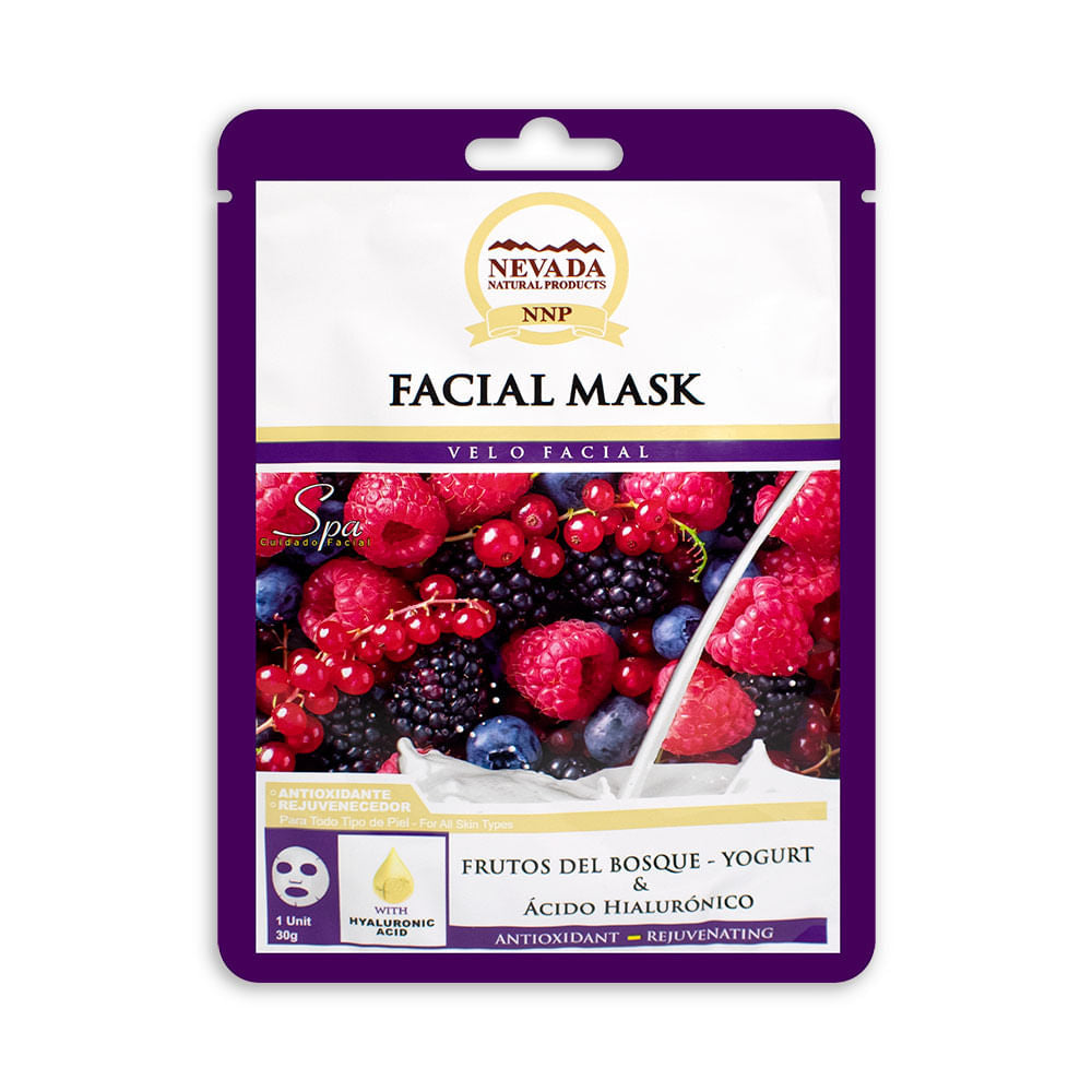 Mascarilla Velo Nevada Frutos del Bosque x30g