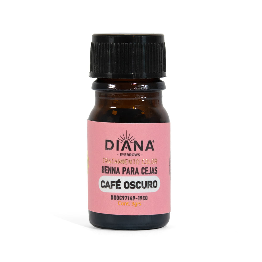 Henna para Cejas Diana Nails Café Oscuro