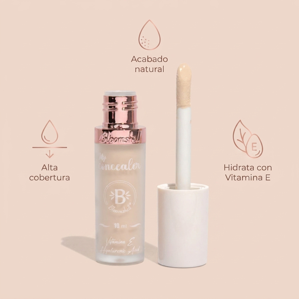 Corrector My Concealer x10ml Bloomshell — Beneficios
