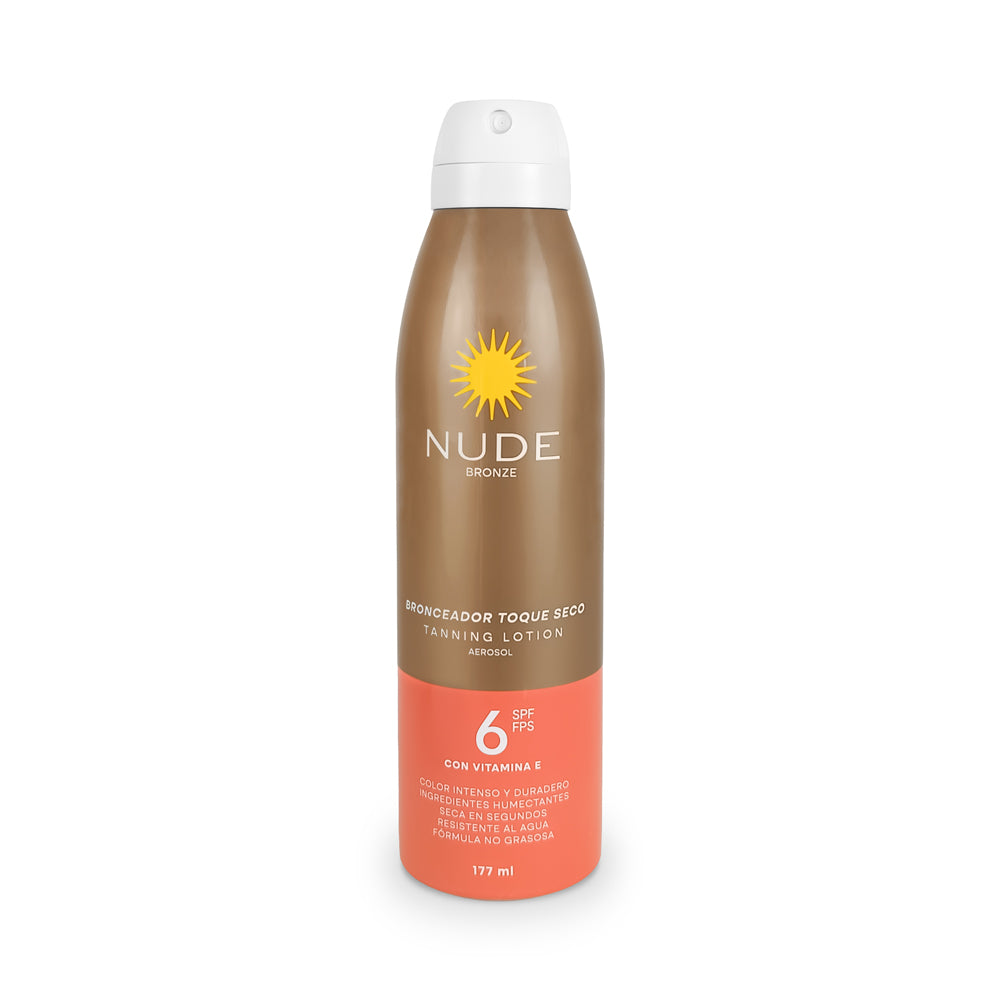 Bronceador Nude Aerosol Toque Seco 6SPF x177ml