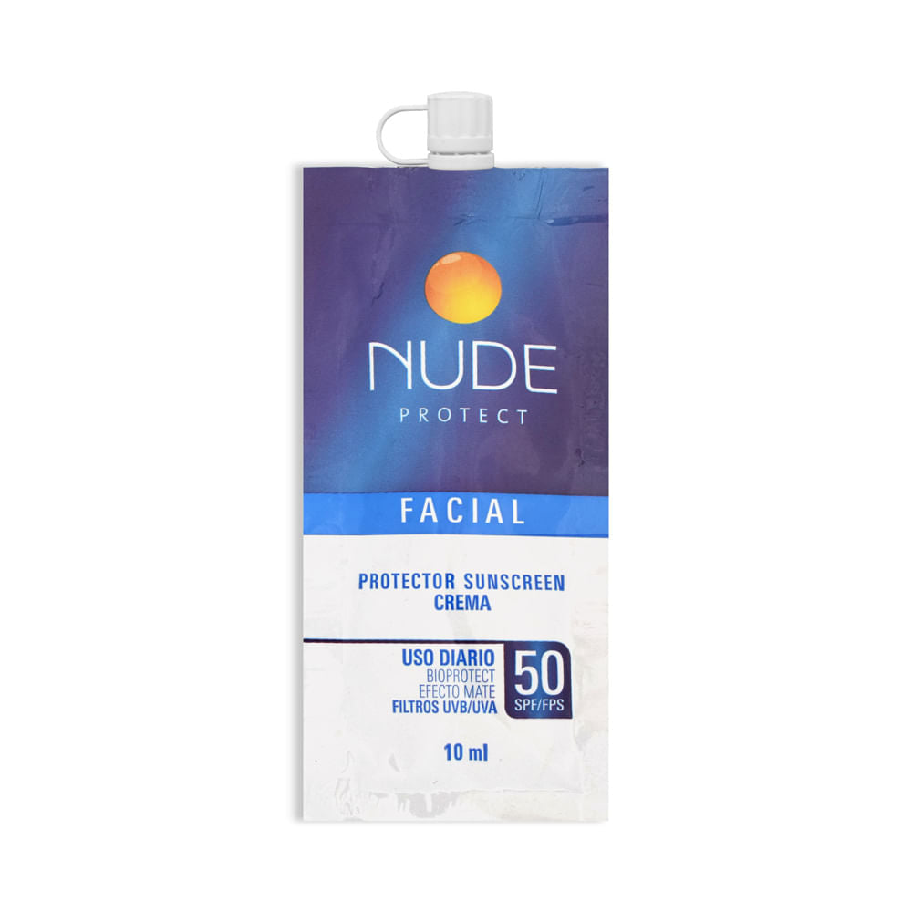 Protector Facial Nude Sachet x10ml