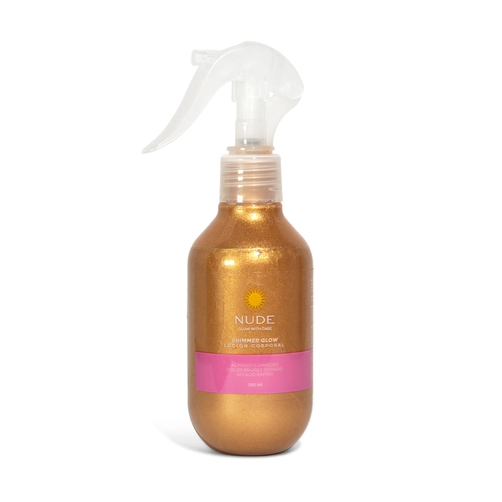 Bronceador Nude Shimmer Glow Corporal 180ml