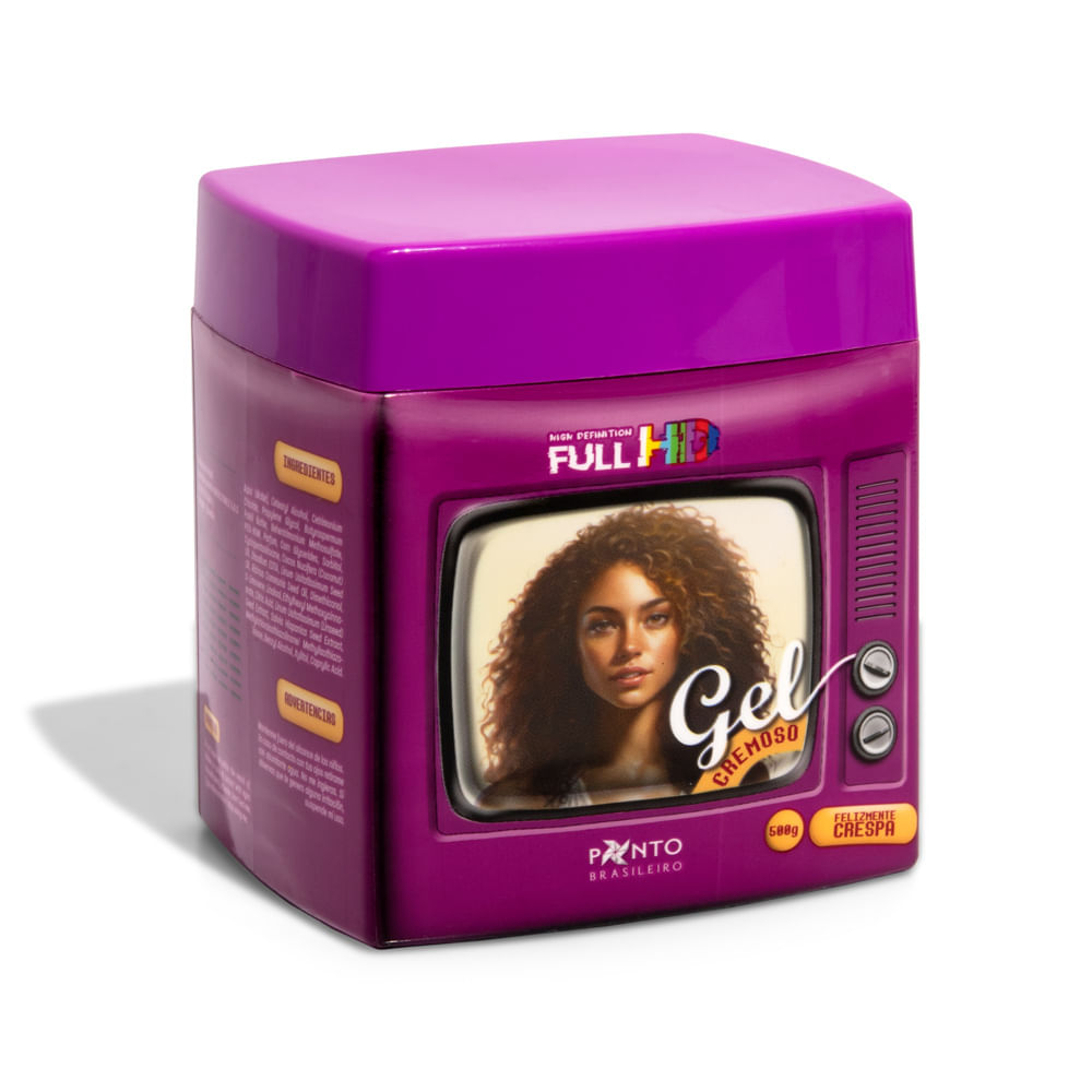Gel Cremoso Ponto Felizmente Crespa 500g