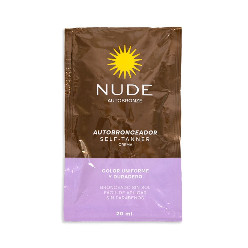 Autobronceador Nude Crema Sachet